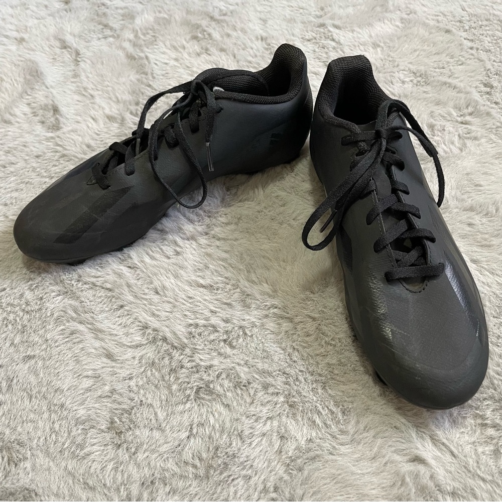 Adidas X Crazyfast.4 GY7433 Mens 7.5 Black Flexible Ground Football Soccer Cleat